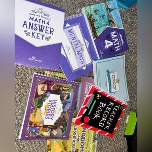 Brand new homeschool lot! 
Good and beautiful.